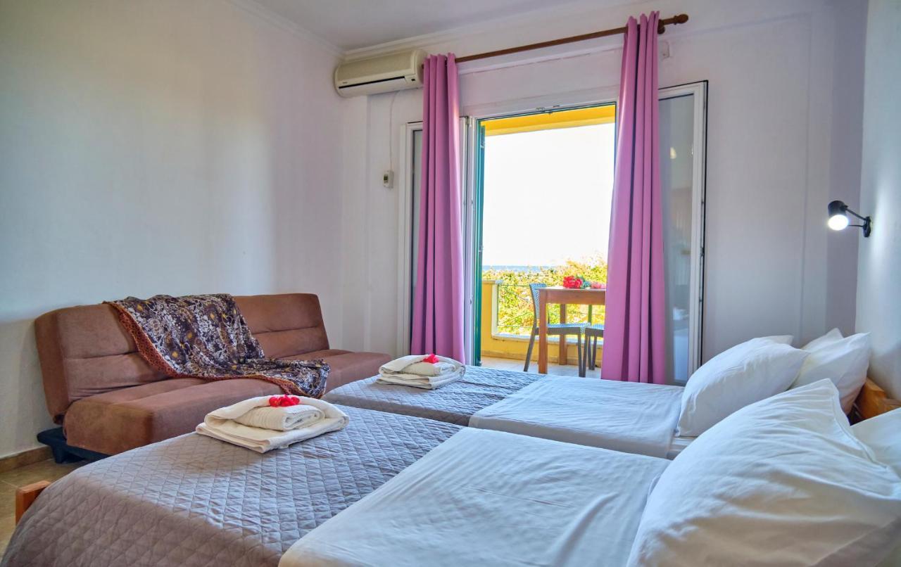 Nikos Kalamaki Corfu Apraos Bagian luar foto
