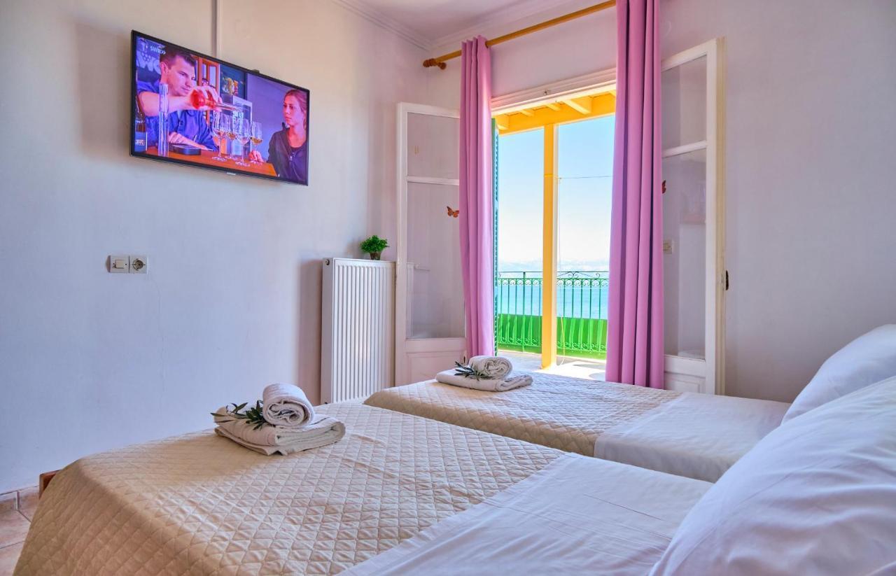 Nikos Kalamaki Corfu Apraos Bagian luar foto