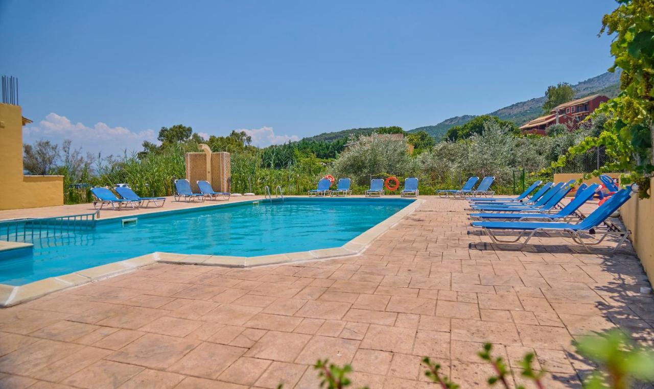 Nikos Kalamaki Corfu Apraos Bagian luar foto