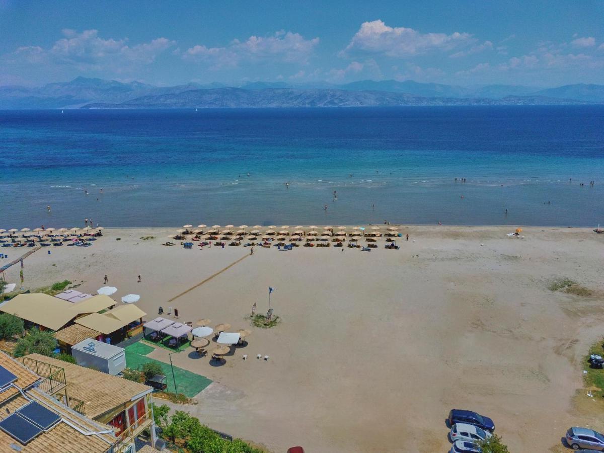 Nikos Kalamaki Corfu Apraos Bagian luar foto