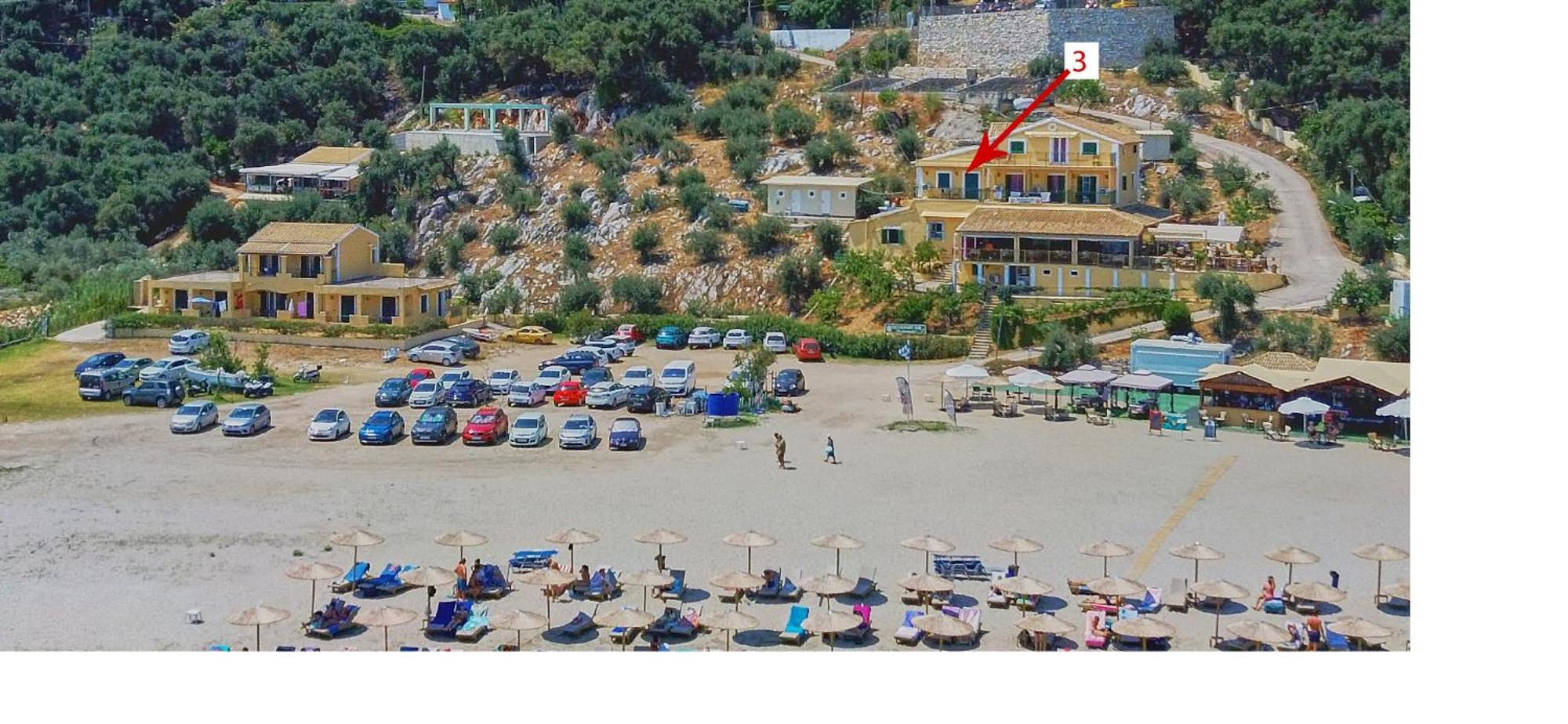 Nikos Kalamaki Corfu Apraos Bagian luar foto