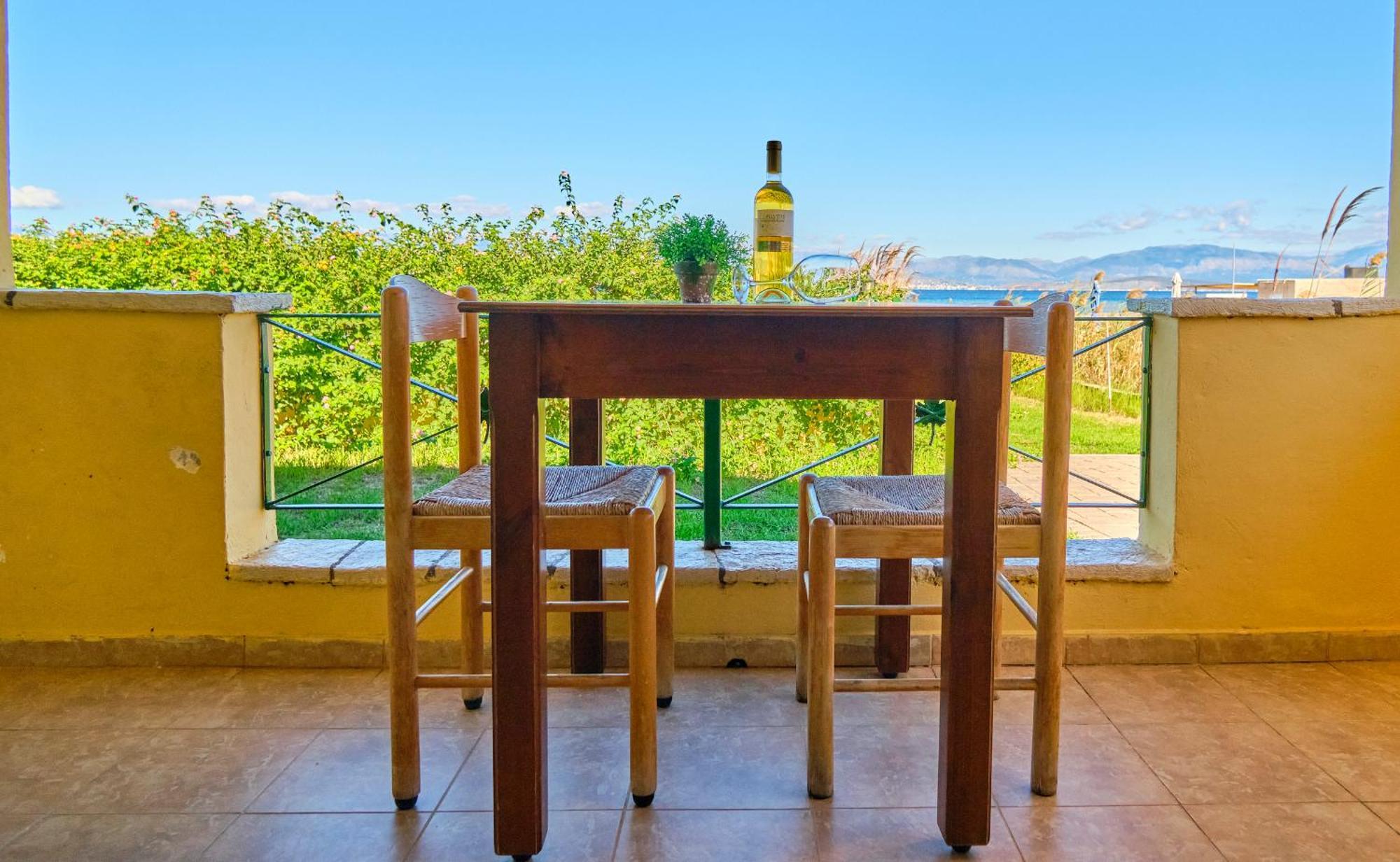Nikos Kalamaki Corfu Apraos Bagian luar foto