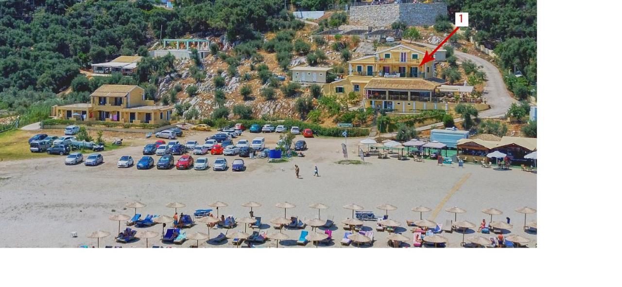 Nikos Kalamaki Corfu Apraos Bagian luar foto
