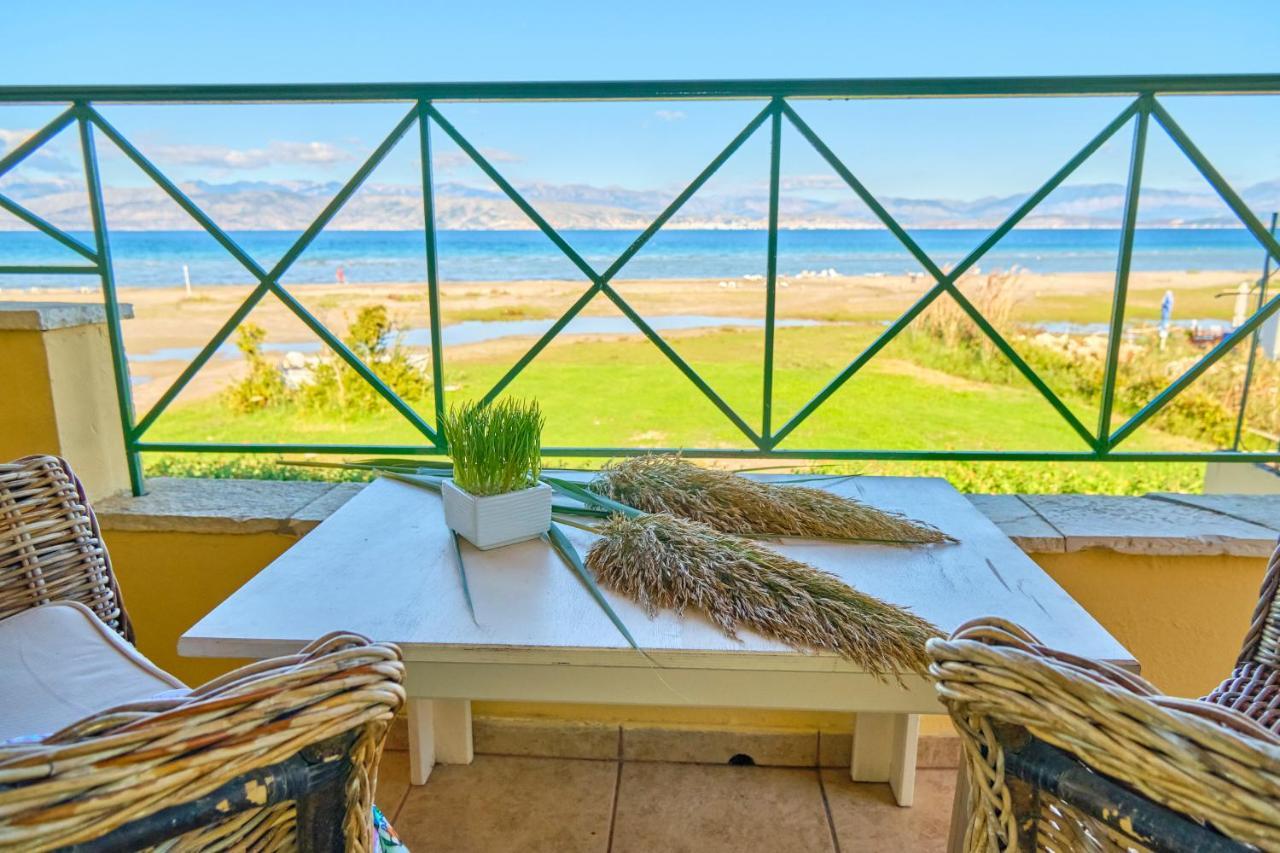 Nikos Kalamaki Corfu Apraos Bagian luar foto