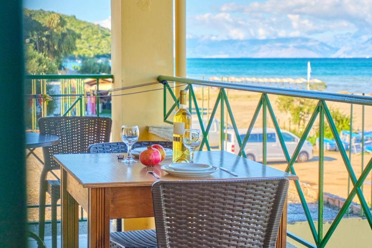 Nikos Kalamaki Corfu Apraos Bagian luar foto