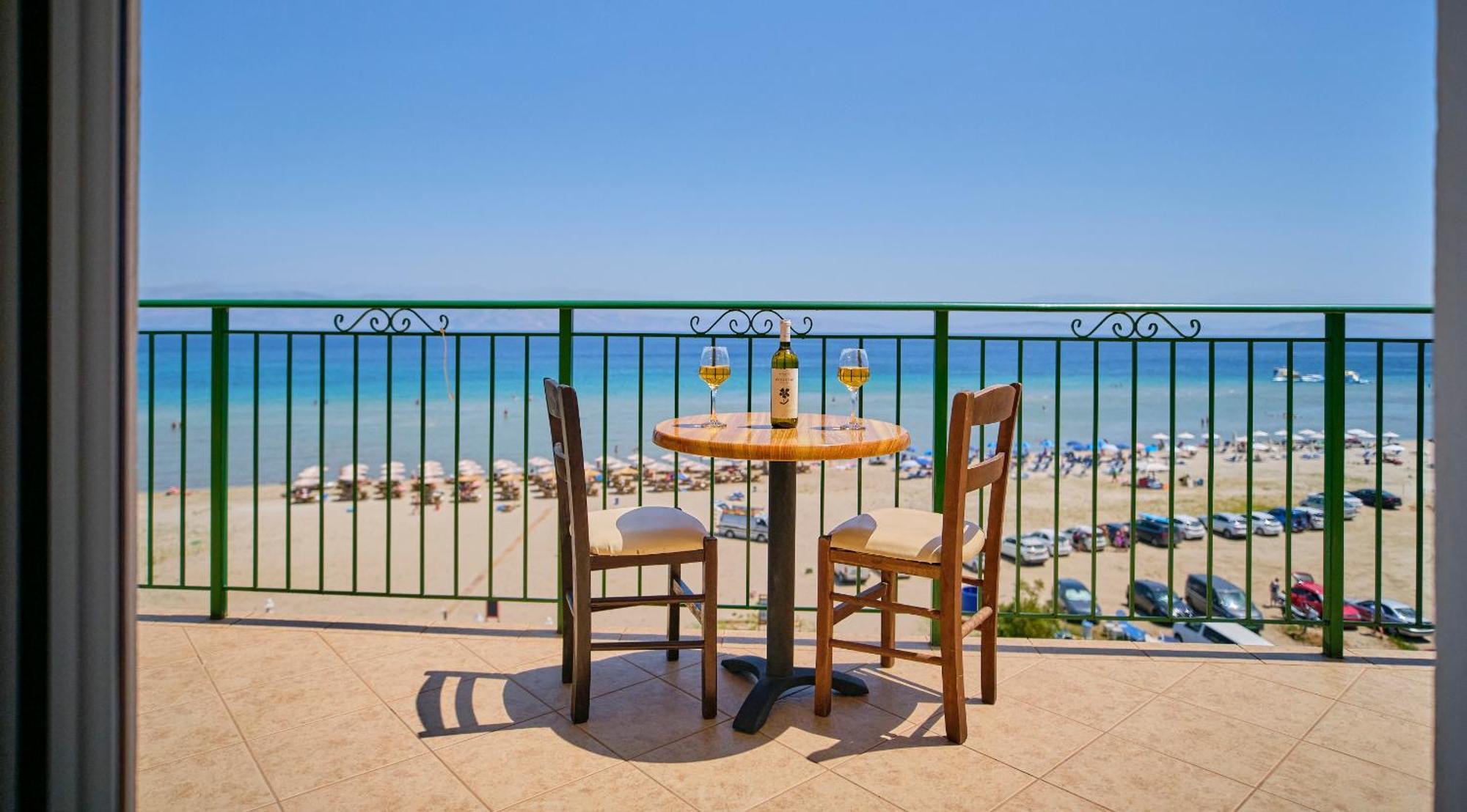 Nikos Kalamaki Corfu Apraos Bagian luar foto