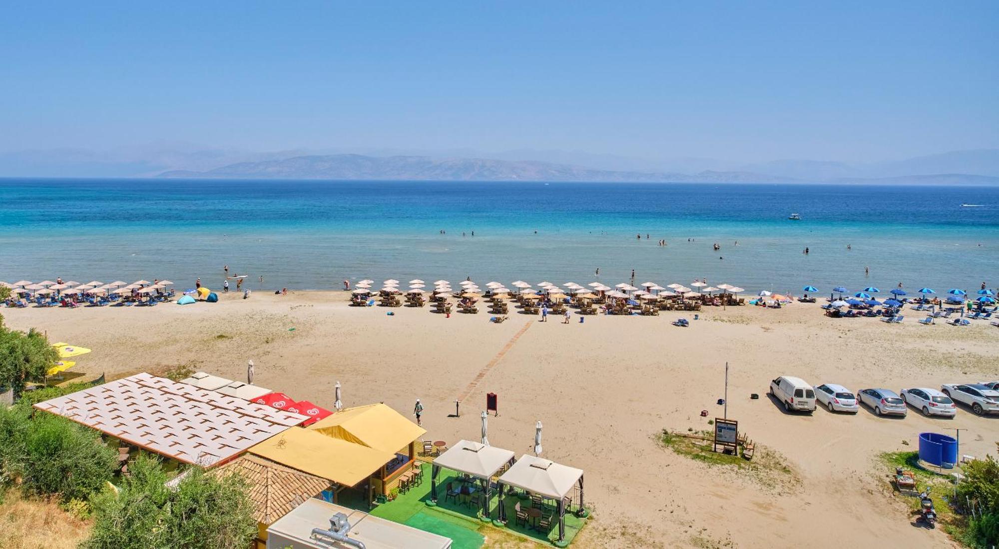 Nikos Kalamaki Corfu Apraos Bagian luar foto